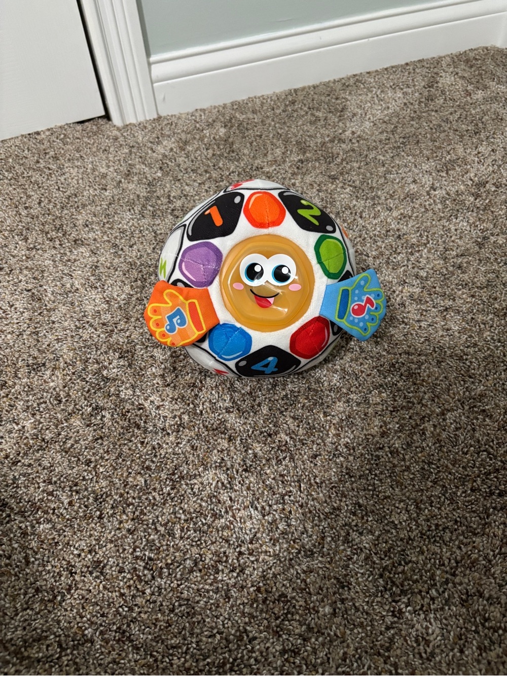 VTech Bright Lights Fabric Soccer Ball